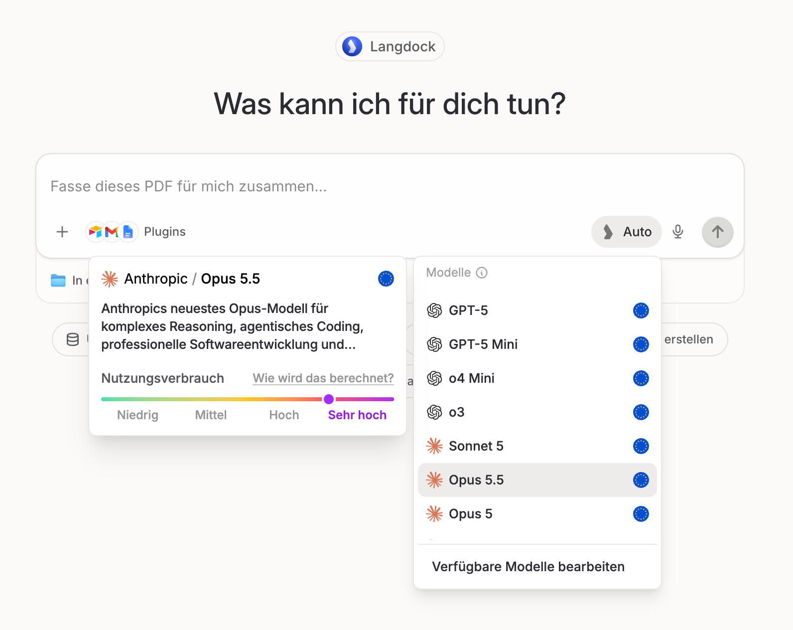 1.2 Modellauswahl