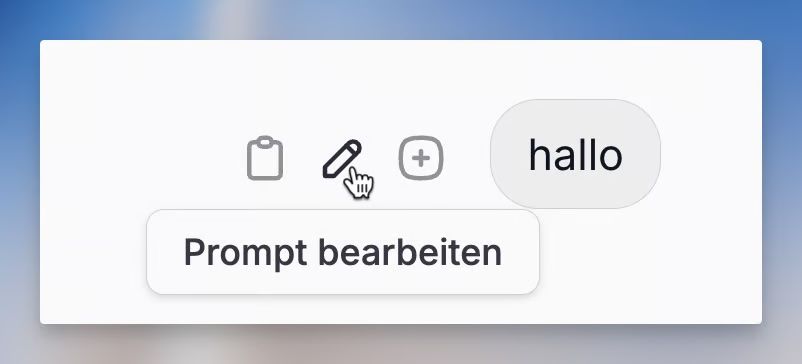 2.2 Prompt bearbeiten