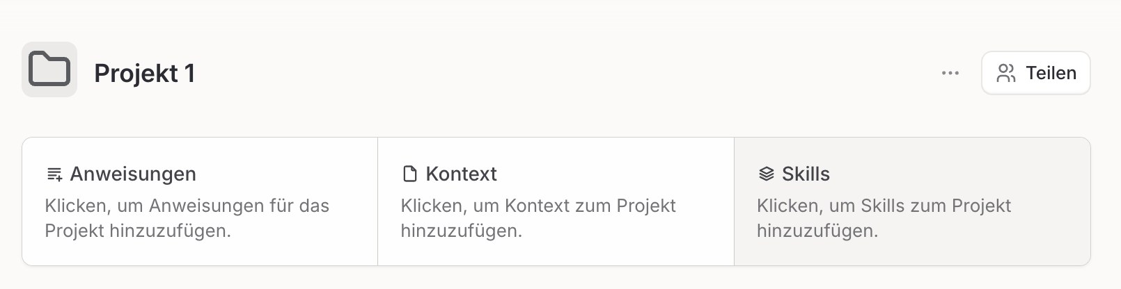 4a.1 Projekte Anweisungen Kontext Skills